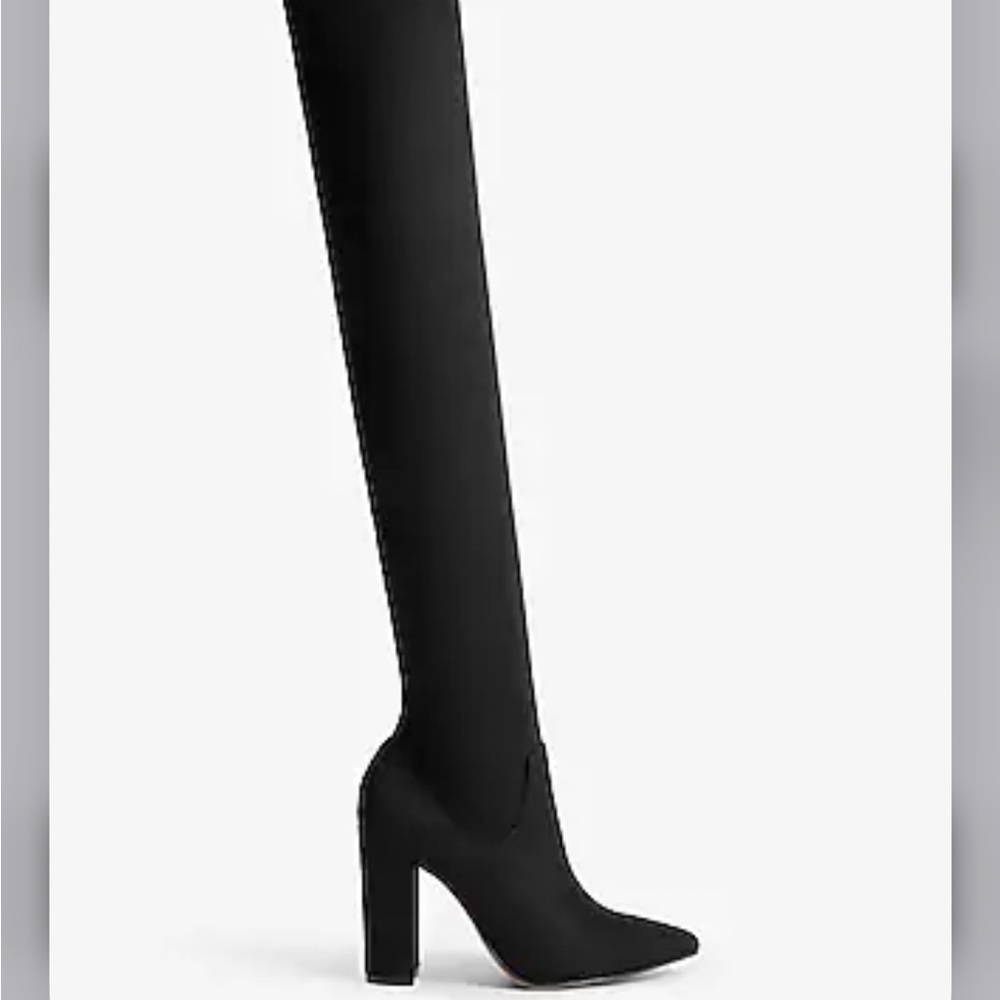 High black boots